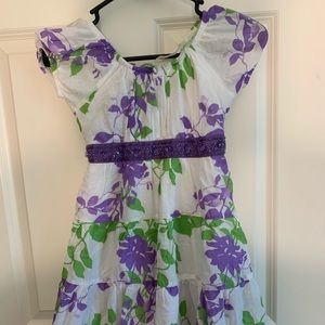 Girls floral dress
